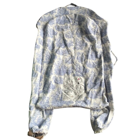 DockATot Deluxe+ Cover Blue Toile Print Replacement Slipcover ONLY - Picture 4 of 6